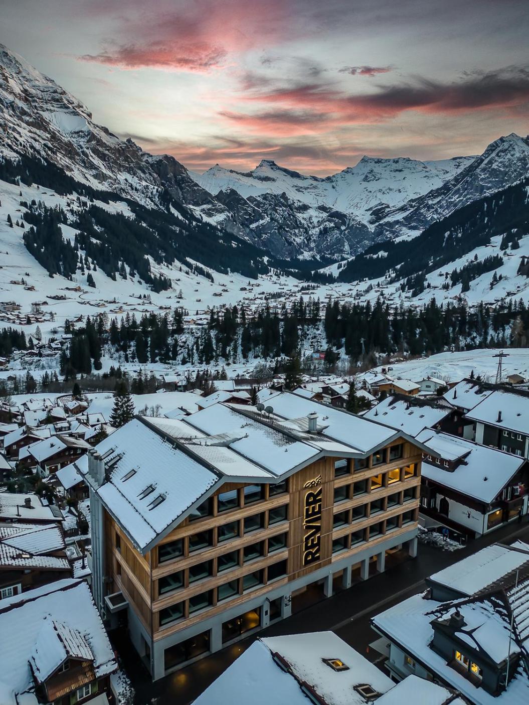 Revier Mountain Lodge Adelboden Eksteriør billede