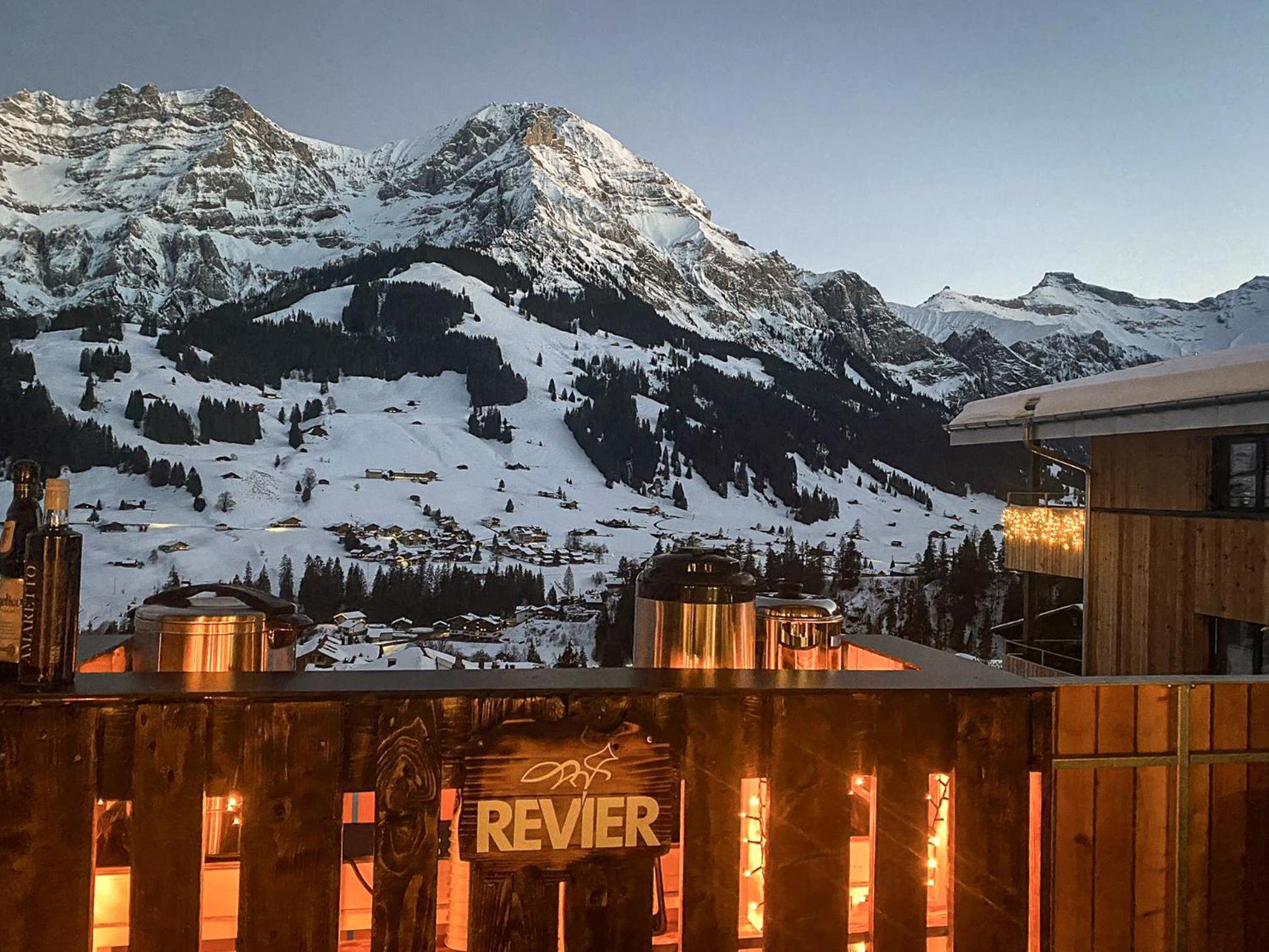 Revier Mountain Lodge Adelboden Eksteriør billede